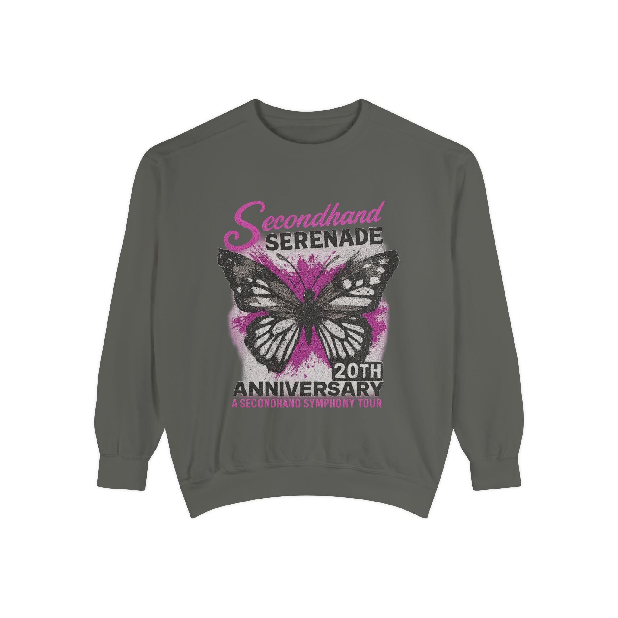 Secondhand Serenade Butterfly Crewneck