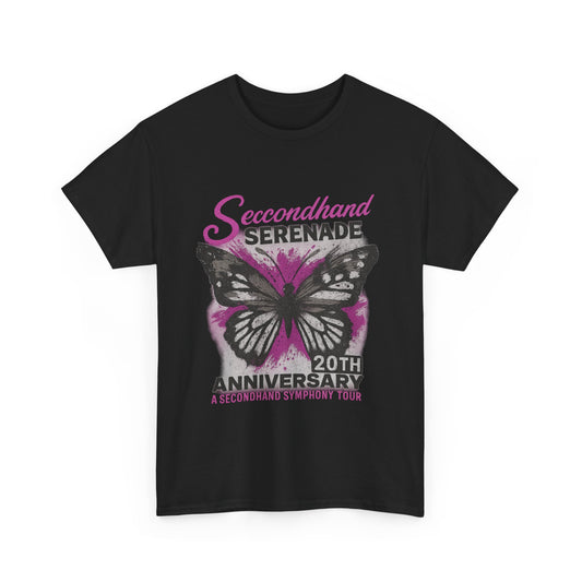 Secondhand Serenade 20 Year Butterfly Tee