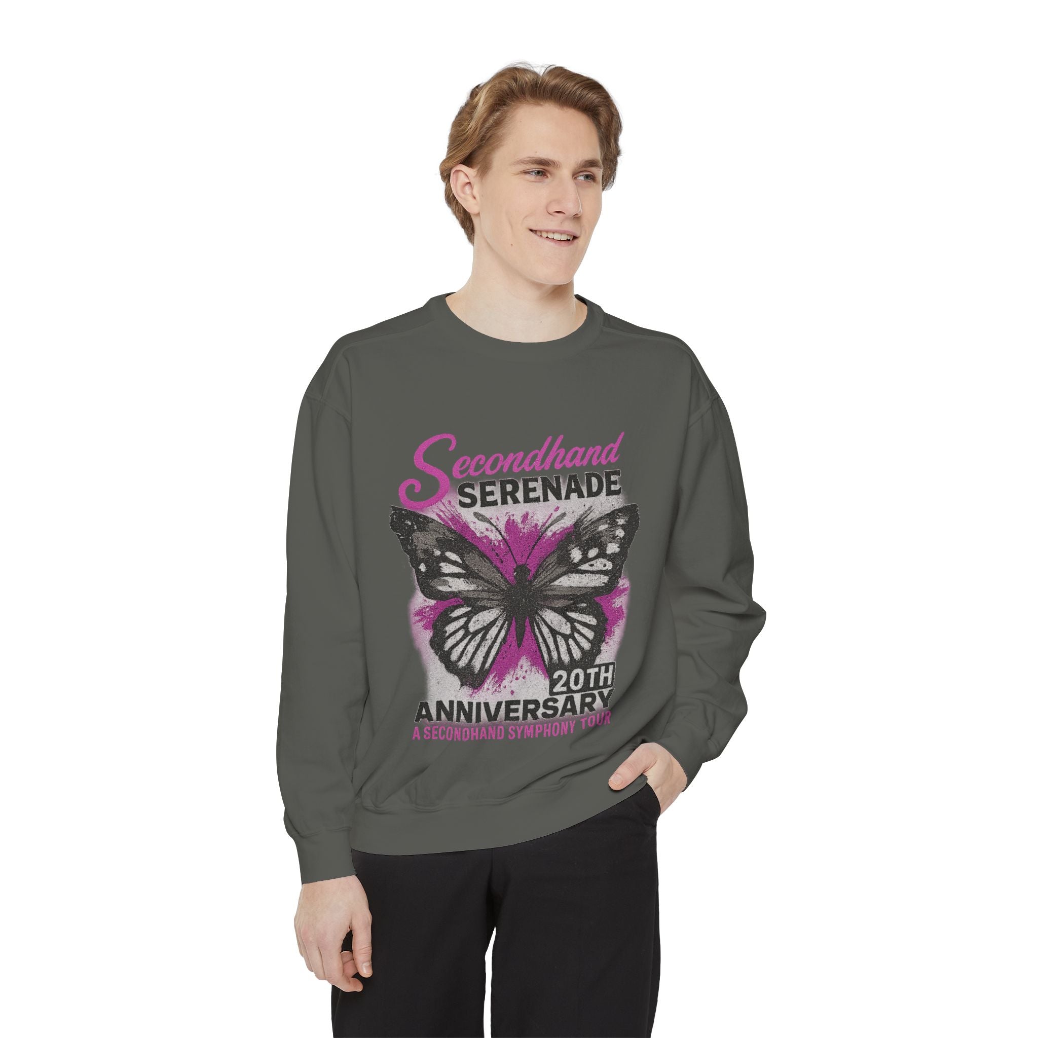 Secondhand Serenade Butterfly Crewneck